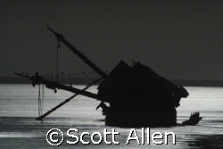 Shipwrecks, Northern Baja On a full moon by Scott Allen 